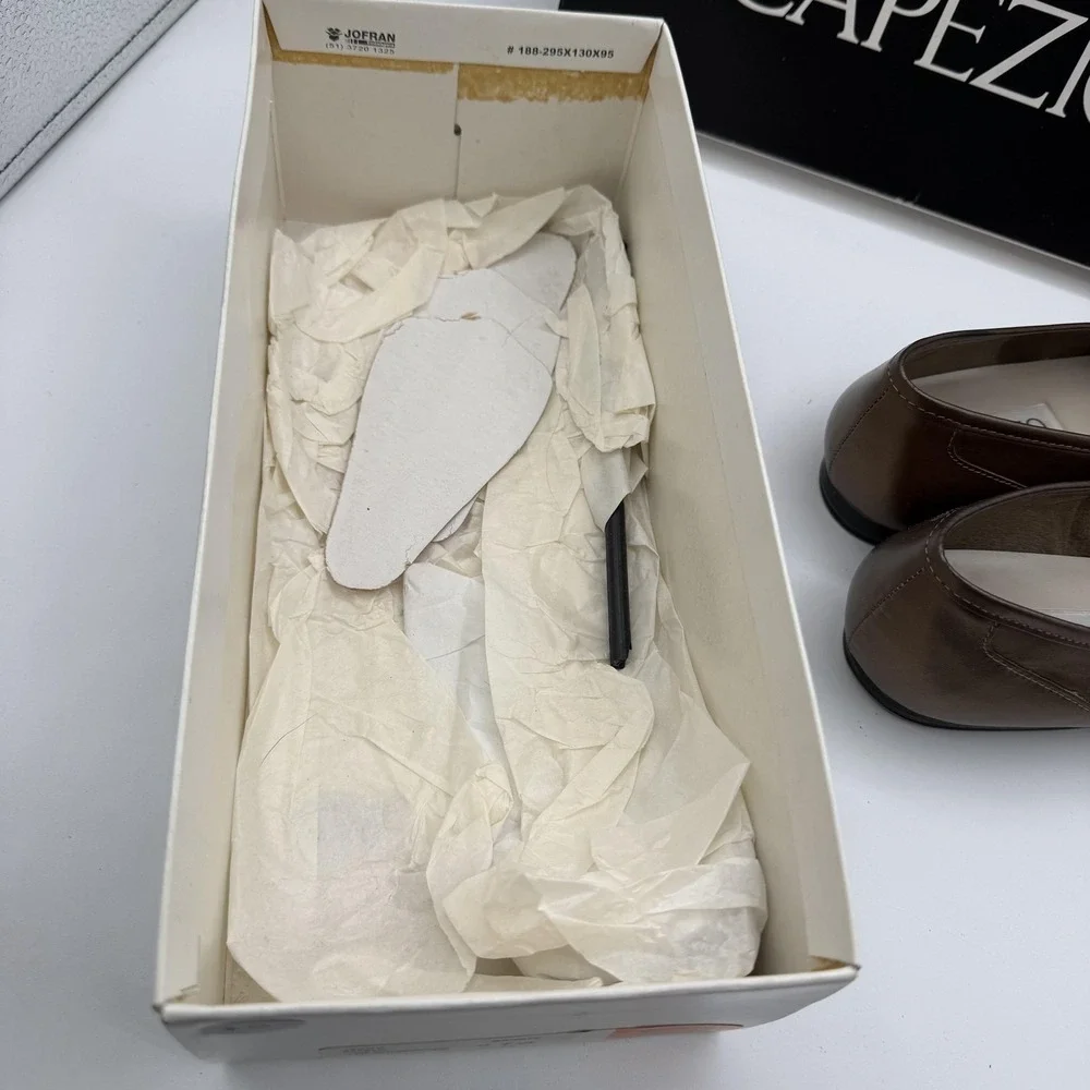 Capezio‎ Shoes Womens Size 7.5 Bronze Jenny Slip On Loafer Flats Comfort